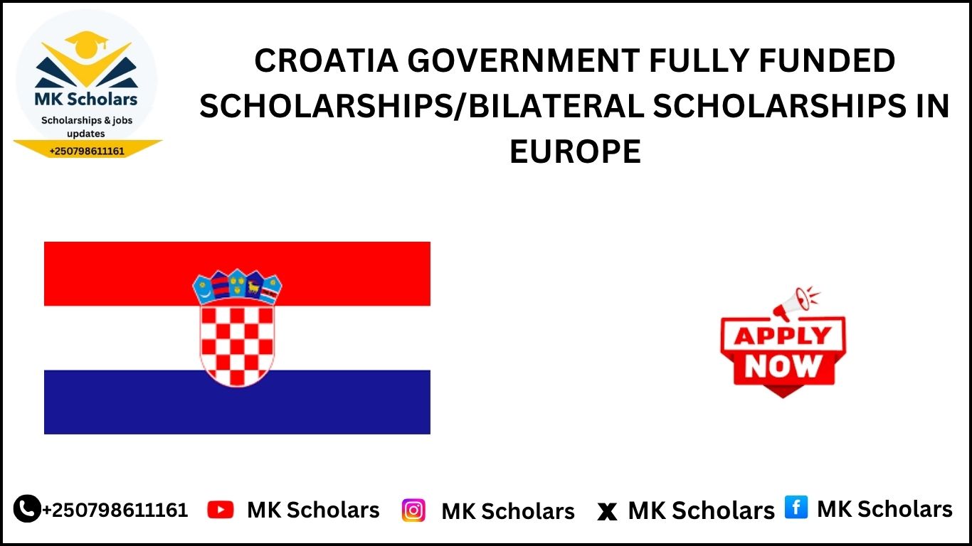 CROATIA GOVERNMENT FULLY FUNDED SCHOLARSHIPS